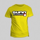 T-shirt Rigid Nobsys Vintage VTT Sunn - Bleu Royal - Neuf Avec étiquettes - Style Années 90