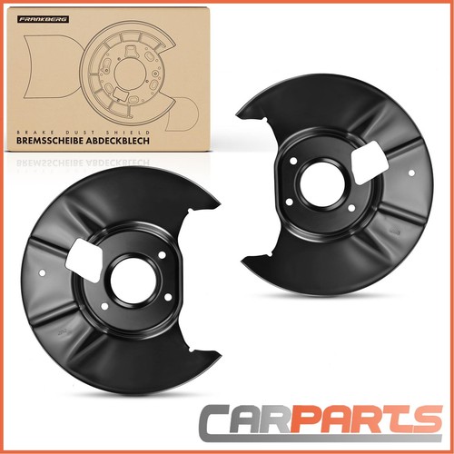 ATEC Germany - 2x Piastre Paraspruzzi Posteriori Per Freni A Disco, Sinistra E Destra, Compatibili Con BMW Serie 3 (E46) E X3 (E83)