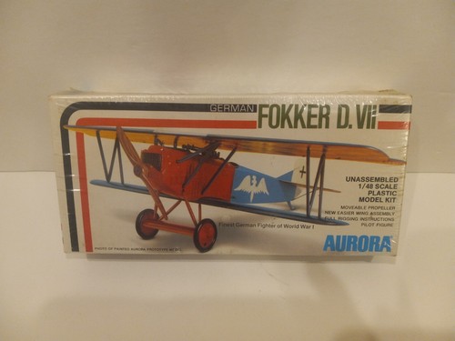 Maquette Fokker D.VII Alb (tardif) 1/48