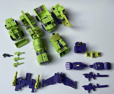 G1 Transformers - DEVASTATOR (Constructicons) Hasbro , 1984