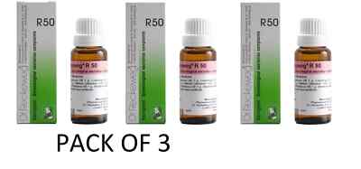 Dr. Reckeweg R50 Drops 22ml x 3 | Gynae & Sacroiliac Discomfort | Free Ship
