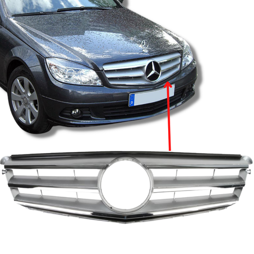 Mercedes C Klasse Khlergrill