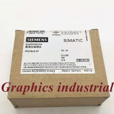 New Siemens 6ES7 972-0BA12-0XA0 Profibus DP Connector 6ES7972-0BA12-0XA0