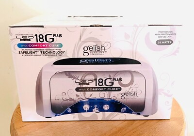 BASE + TOP & 18G PLUS LED Light Gelish HARMONY 18G Pro Gel Lamp Dryer AU EU UK