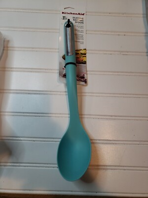 New KitchenAid Aqu Sky (HAQA) - Silicone Basting Spoon      q-24