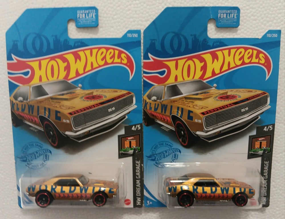 Hot Wheels    67 Camaro (Gold) Lot 2