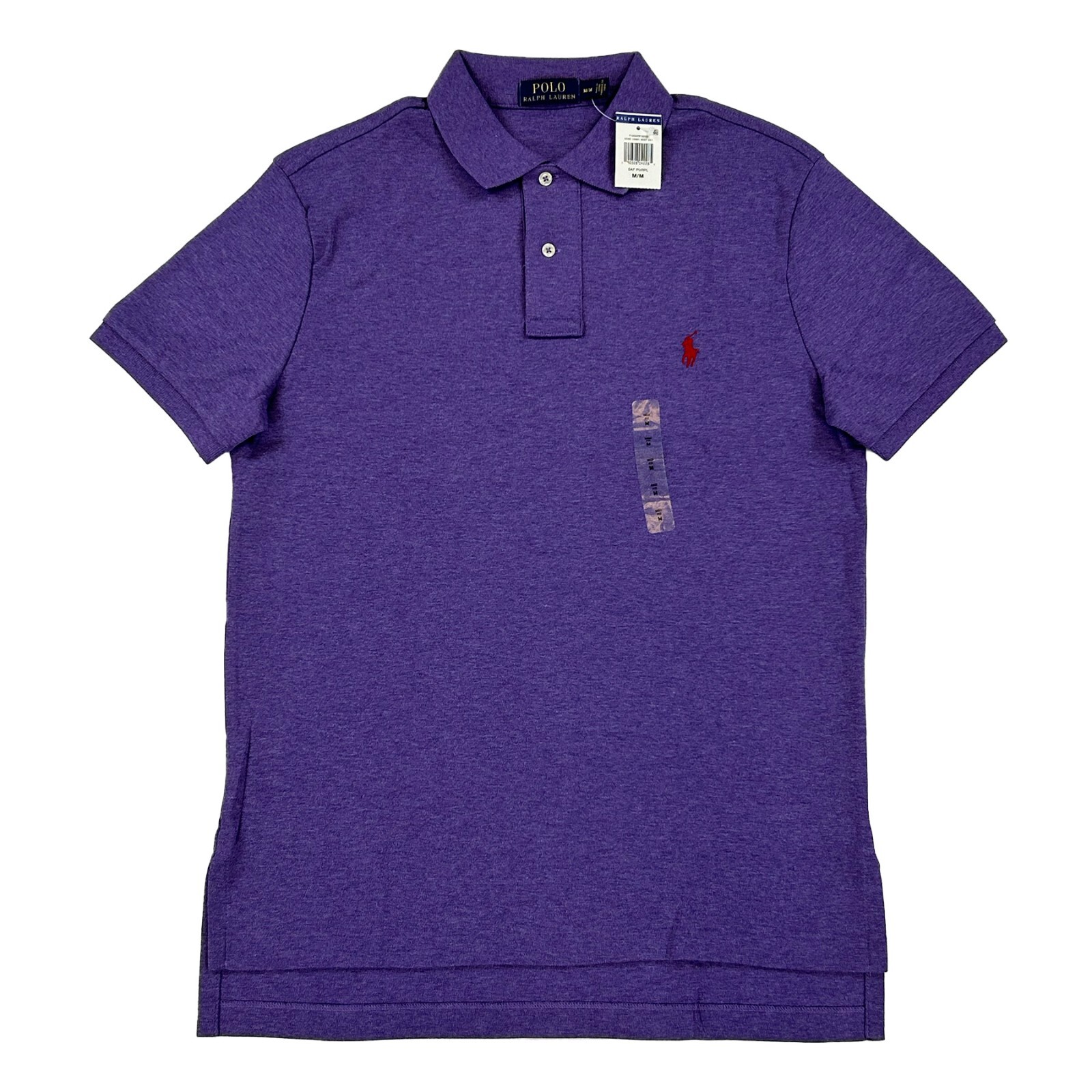 Рубашка поло Polo Ralph Lauren из джерси и хлопка - Фиолетовый - Размер Средний 11490₽