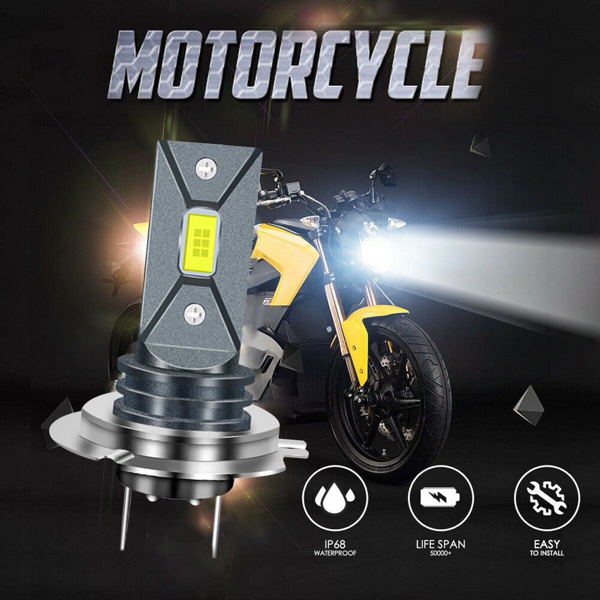 For Kawasaki Ninja ZX6R ZX636C 2003-2006 ZX636E 2013-2014 LED
