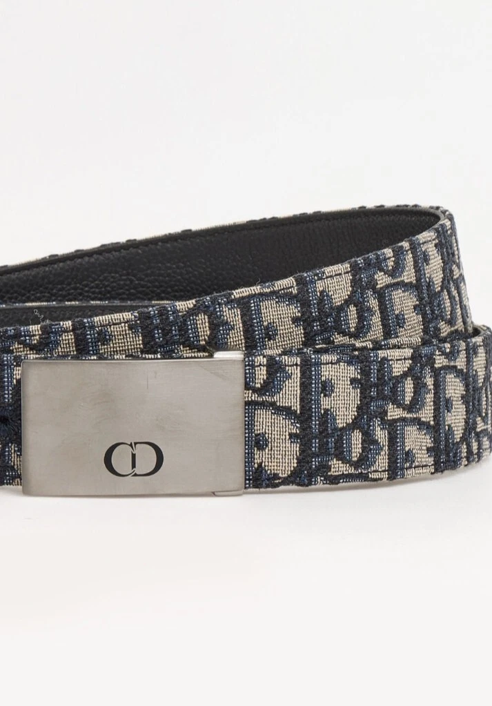 CEINTURE RÉVERSIBLE OBLIQUE HOMME CHRISTIAN DIOR NEUVE AVEC ÉTIQUETTE PRIX DE VENTE CONSEILLÉ