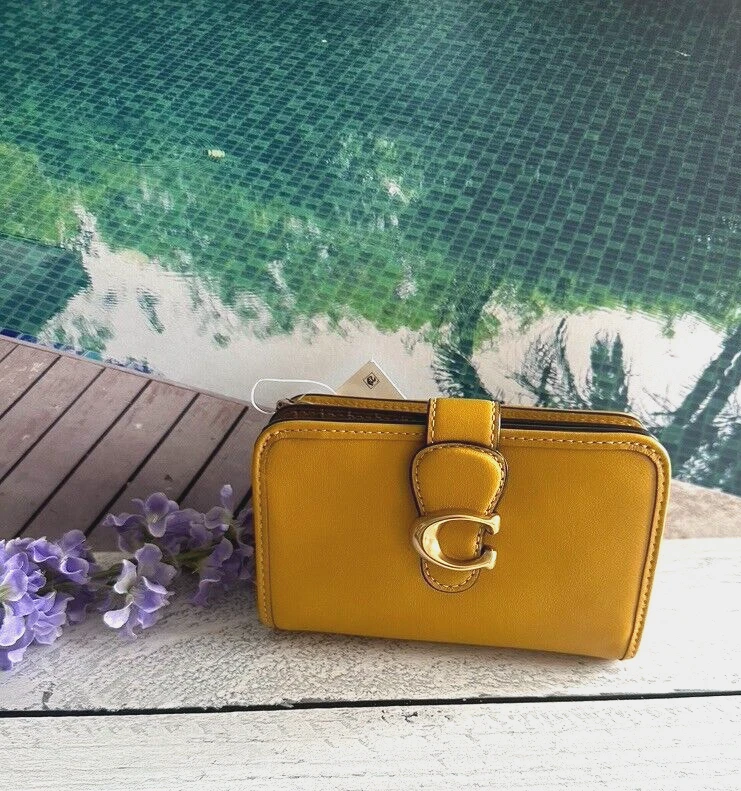 Yellow purse deals wallet