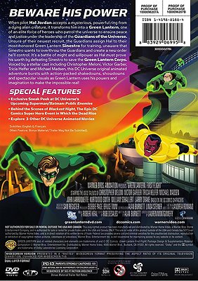 DVD - Animation - The Green Lantern - First Flight - Christopher