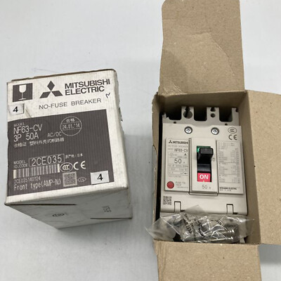 1PC NEW MITSUBISHI NF63-CV 3P 50A Molded Case Circuit 1PC NEW MITSUBISHI NF63-CV 3P 50A Molded Case Circuit