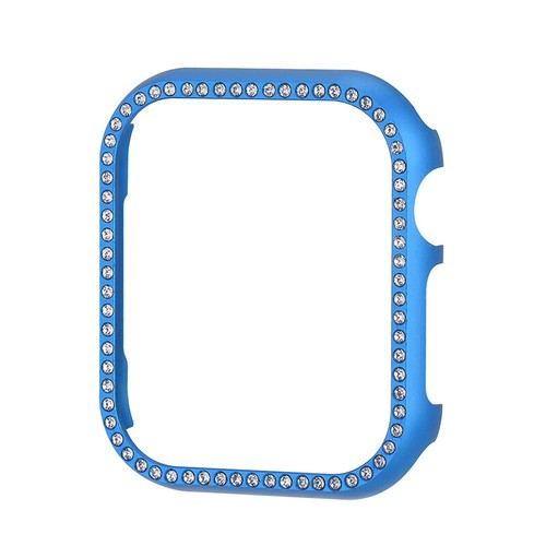 For Apple Watch 7 6 5 4 8 45/41/38/45/42MM Bling Diamond Metal Bumper Cover Case - Picture 13 of 20