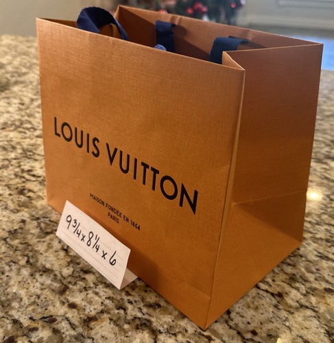 Set LOUIS VUITTON Einkaufstaschen aus Papier und 2 Quittungsumschläge - Bild 9 von 10
