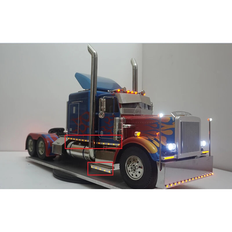 LED Light Side Lamp Strip for 1/14 Tamiya RC Truck 56301