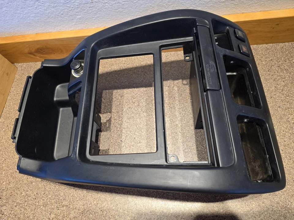 1996-1998 Toyota 4Runner центр приборной панели радио 4 бегун отделка ободок подстаканник держатель OEM - Изображение 3 из 4