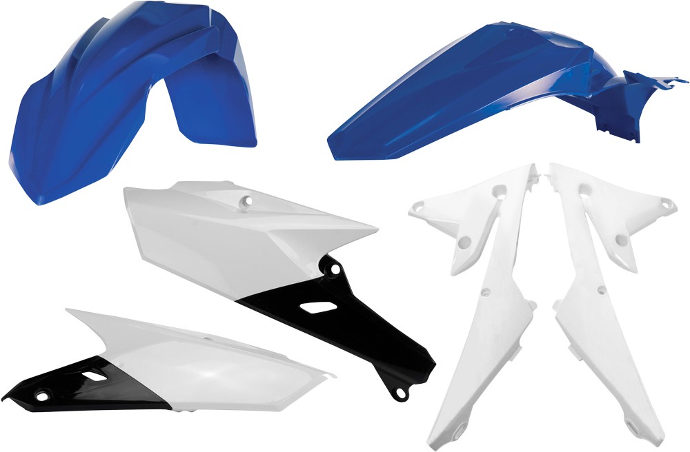 Blue Plastic Kit Acerbis 2374184585 For 14-18 Yamaha YZ250F 14-17 YZ450F
