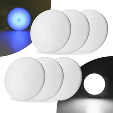 RV Ceiling Light 12V, 4.5Inch RV Light Interior, Dimmable Puck Dome Lights fo...