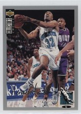 1994-95 Upper Deck Collector's Choice Silver Foil Signature Hersey Hawkins 05v0