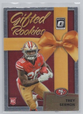 Trey Sermon 2021 Donruss Optic - Gifted Rookie #GR-20 (RC)