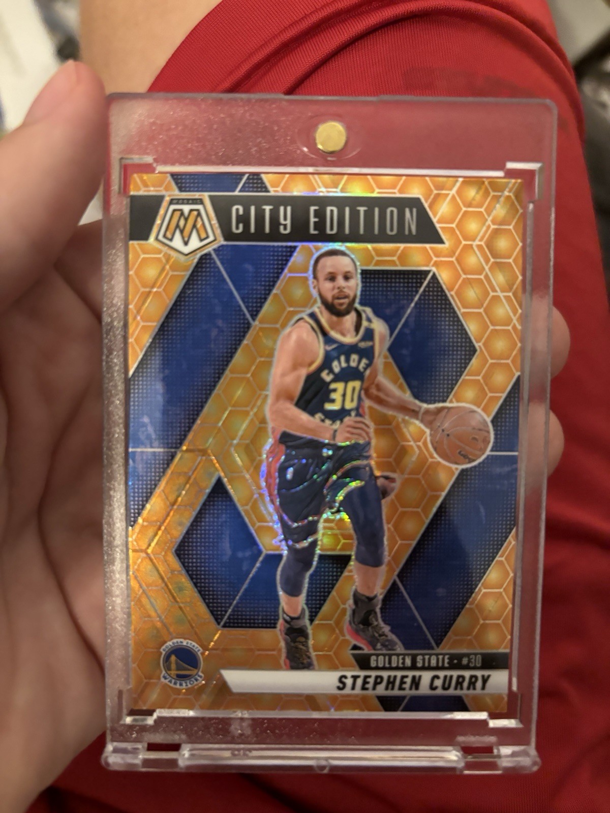 2024-25 Panini Mosaic - City Edition Stephen Curry #272 Honeycomb Mosaic Prizm