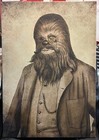 Star Wars Chewbacca Steampunk Canvas Art Icanvas Monocle Dapper Wookie 18” X 26” — photo 1