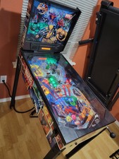 Zizzle Marvel Super Heroes Pinball Machine 2007 (works, See Description)