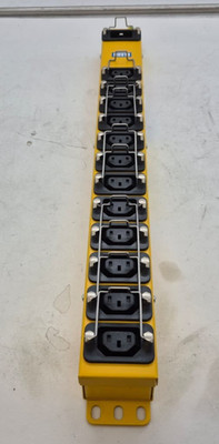 Olson Electronics PDU 12x IEC C13 10A  w/ C20 16A inlet - Yellow
