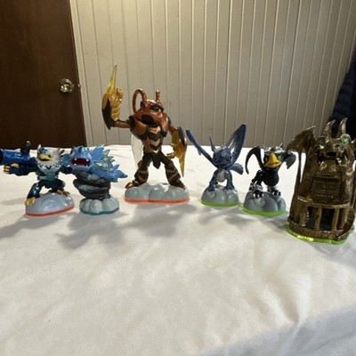 Skylanders Character Figure Lot Jet-Vac Swarm Sonic Boom Peak Whirlwind 