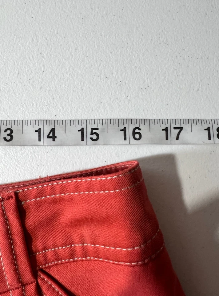 Columbia Women’s Silver Ridge Utility Shorts Orange Size 8 Hiking Pockets NWOT! - Image 4 of 4