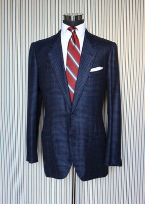 Sartoria Bedin 100% Kaschmir Maßgeschneiderte Sportjacke 50-52EU/40-42UK lang