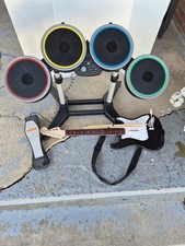 PS4 Rock Band Bundle Playstation 3,4,5 Drums,...