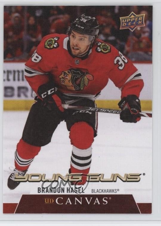 2020-21 Upper Deck UD Canvas Young Guns Brandon Hagel #C221 0bo9