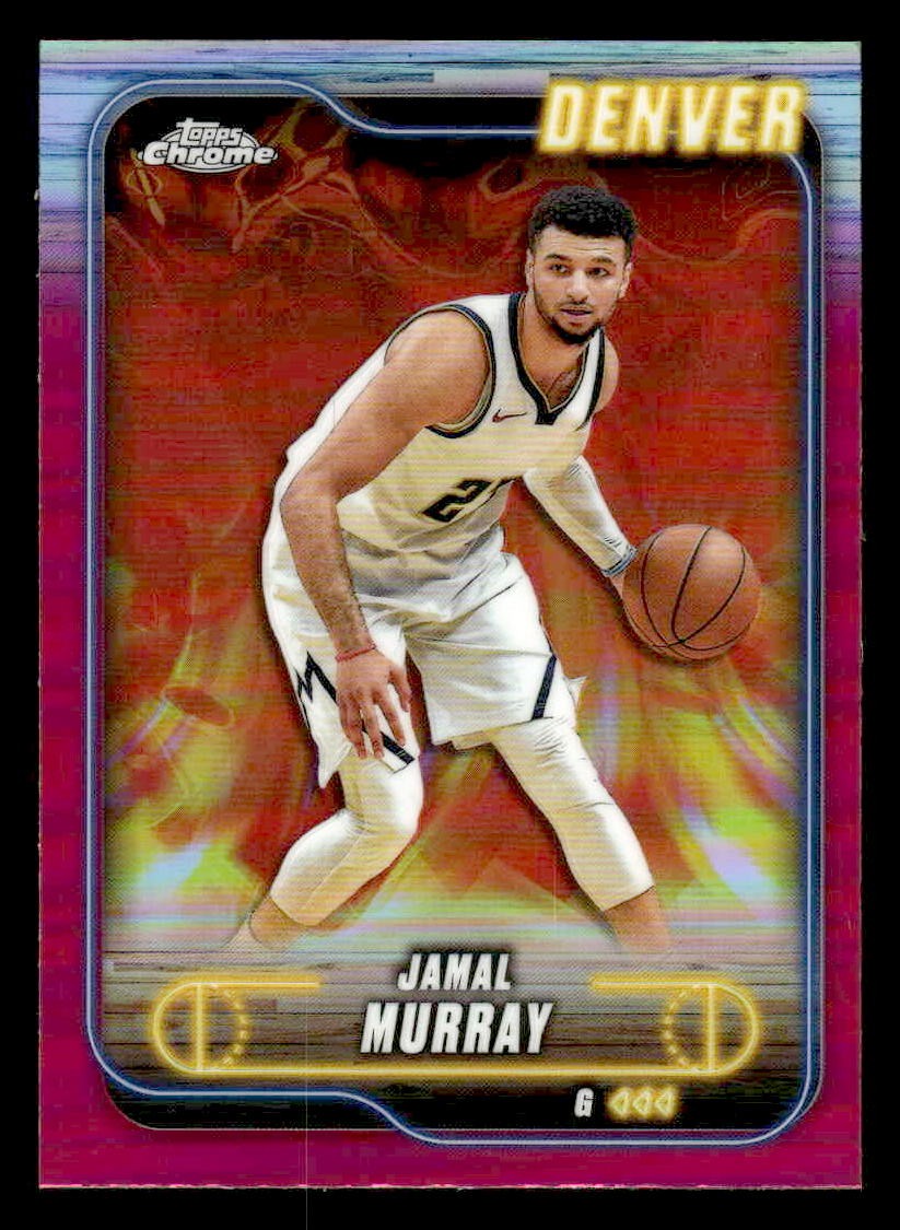 2024-25 Topps Chrome #34 Jamal Murray Magenta Refractor | eBay