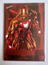 2023 UD Marvel Metal Universe Avengers Copper Iron Man #172
