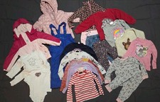 Mädchen Kleider Paket, Winter, 19-teilig, Größe 98/104, inkl. Schneehose, Jacken