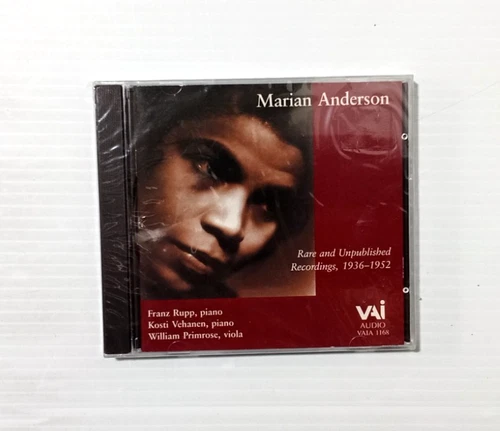 Marian Anderson : Rare and Unpublished Recordings, 1936-1952- CD - NEW