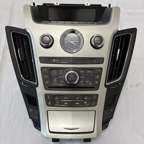 2008-2013 Cadillac CTS Radio Climate Control Bezel OEM 23103203 CD Screen Vents