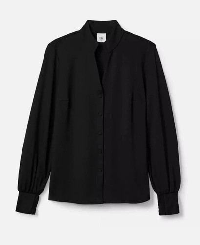 Cabi NWT Black Composer Top XS Knit Blouse/Jacket #4746 in Bag Retail $119