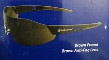 Smith and Wesson 44 Magnum Ballistic UV Rated Safety Glasses w/ Brown Lens