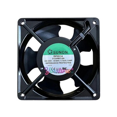 1 Pc. New DP201A 2123HBT.GN Cooling Fan 12038 220-240V 0.125/0.11A 12CM Plug-in