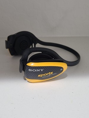 Vintage Sony Sports Walkman SRF-H5 FM/AM Radio Stereo Headphones Vintage Sony Sports Walkman SRF-H5 FM/AM Radio Stereo Headphones