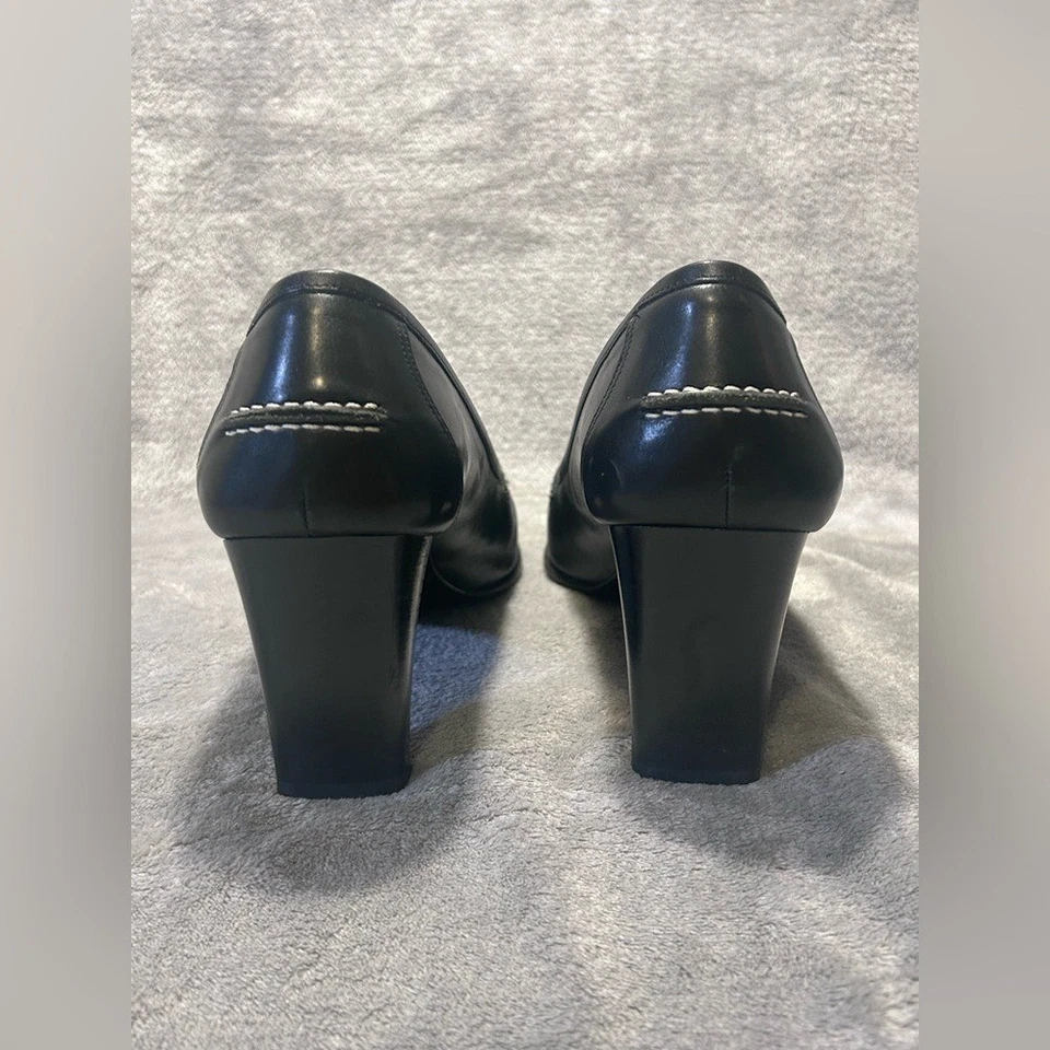 Mocasines Coach Malina de cuero con tacón Foto 4 de 4