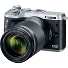 Canon EOS M6 Mirrorless Dual Pixel Digital Camera with 18-150mm Lens - Silver
