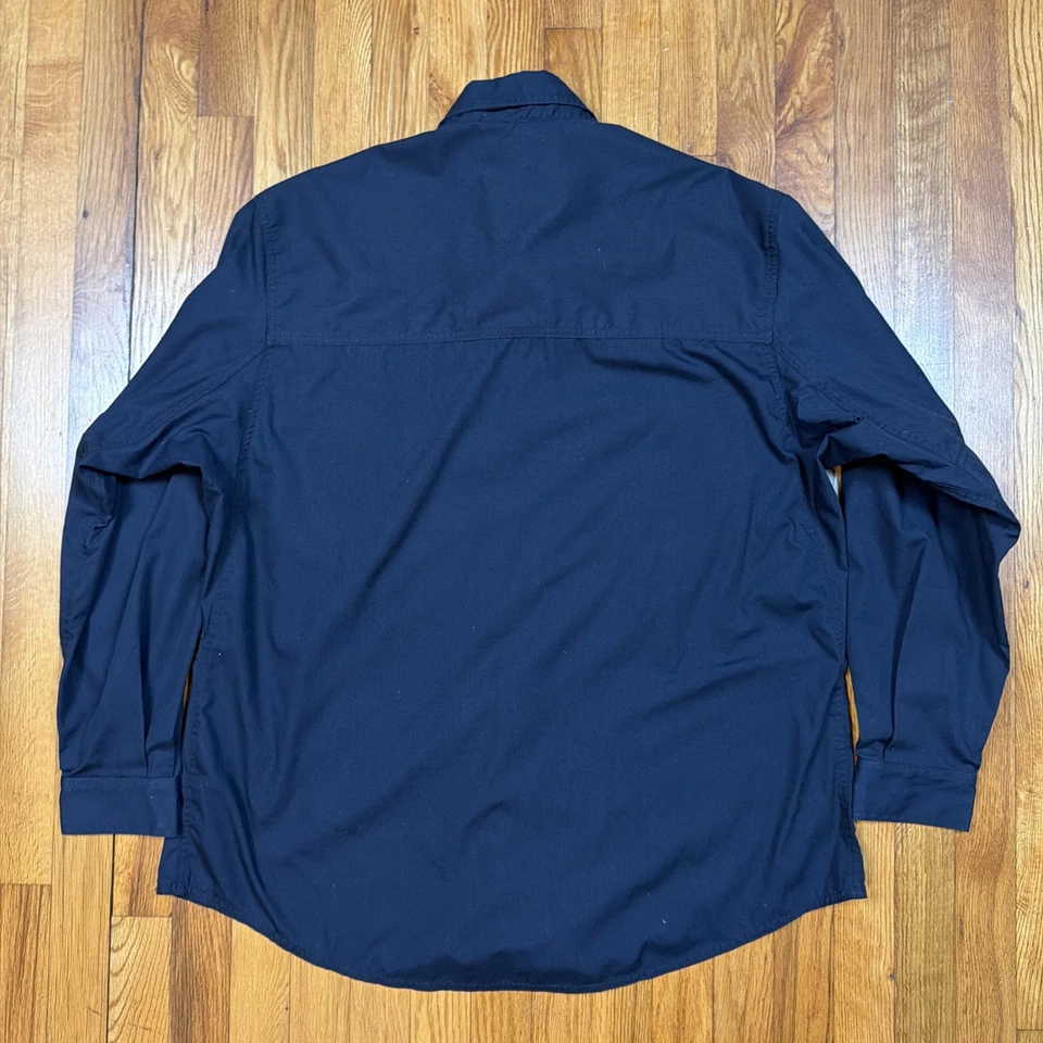 Propper Tactical Shirt Mens XL Rip Stop Security Guard Uniform Classic Blue - Image 2 of 4