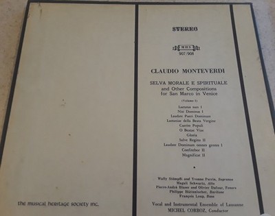 Monteverdi, Ensemble Vocal De Lausanne, Selva Morale E Spirituale, 2 Vinyl LP