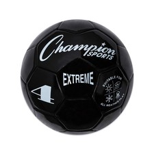 Champion Sports Extreme Series Soccer Ball, Size 4 - Youth 4, Black