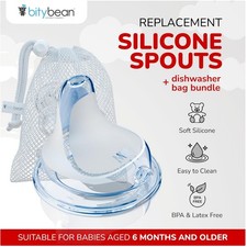 NUK Silicone Replacement Spouts - Pack of 10