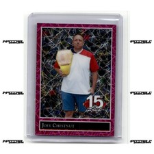 2025 Leaf NSCC - Pink Velocity #92B-83 Joey Chestnut /8