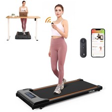 YRUN Walking Pad Under Desk Treadmill, Portable Exercise Machine w/ Remote Used 